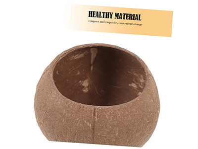 Coconut Bowl Wholesale Packaging For Drink Made From Set Of 2 Bowls Pcs