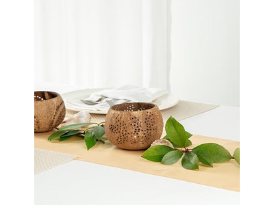 Salad Bowl With Lid Colored Coconut For Pet Healthy Durable Vietnam Trends Bowls